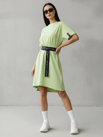 Letní prodloužená tunika VSB CLAUDIE limetková