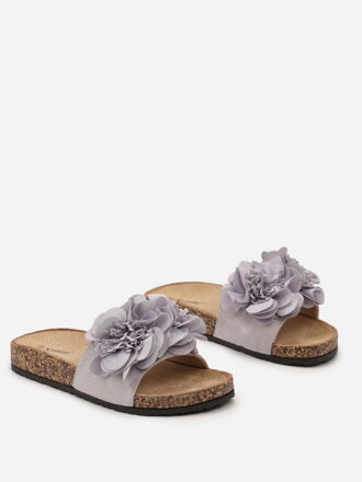 Trendy dámské pantofle CK290-39 šedé