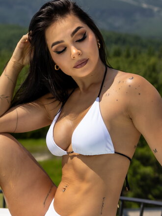 Plavková podprsenka VSB IBIZA bílá 