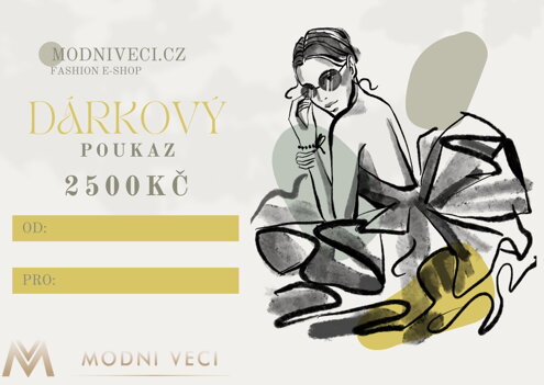  Dárková poukázka ModniVeci.cz
