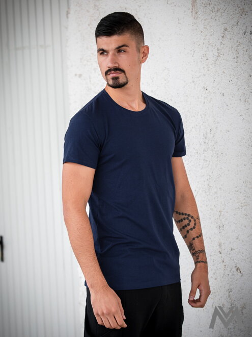 Pánské triko VERSABE z BIO bavlny 03 tmavě modré VS-PT1803