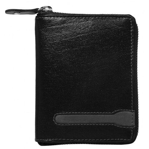 Pánská kožená peněženka 109-VH černá