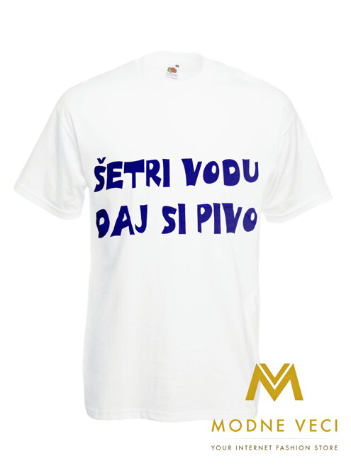 Pánské tričko Šetři vodu, dej si pivo