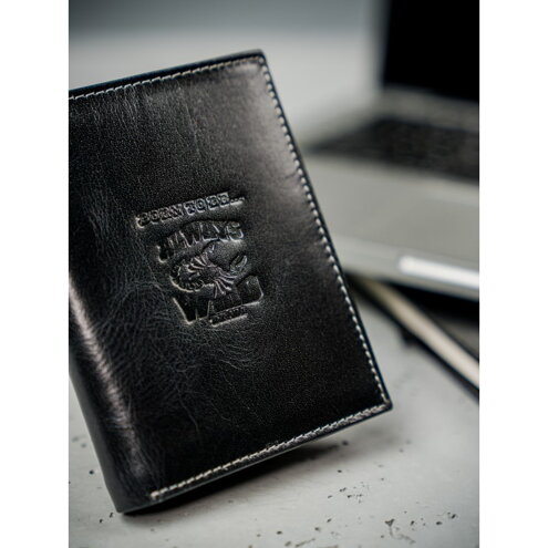Pánská kožená peněženka WILD N4-BC černá