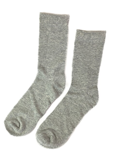 Klasické ponožky v šedé barvě