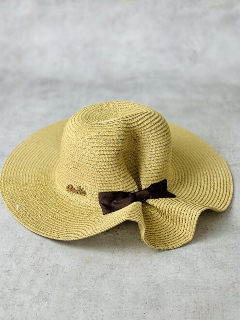 Dámský klobouk 18-104 v tmavě hnědé barvě