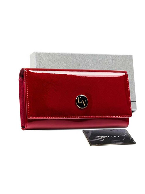 Kožená peněženka CAVALDI H24-1-SAF 2116 red
