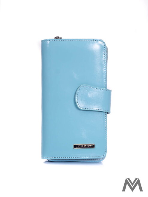 Dámská kožená peněženka Lorente 76116-NIC modrá