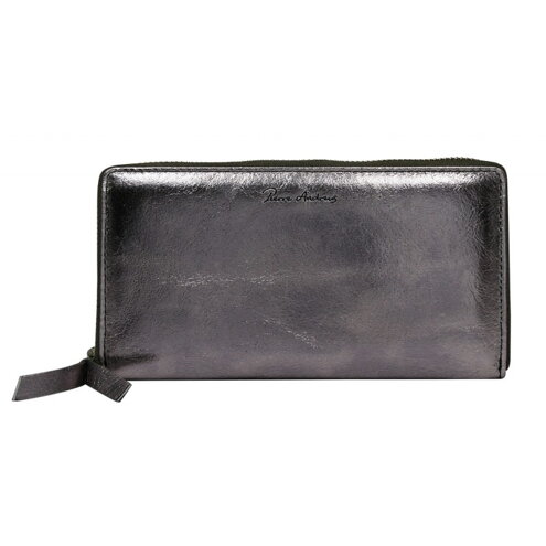 Dámská kožená peněženka PIERRE ANDREAUS N511 metalická černá