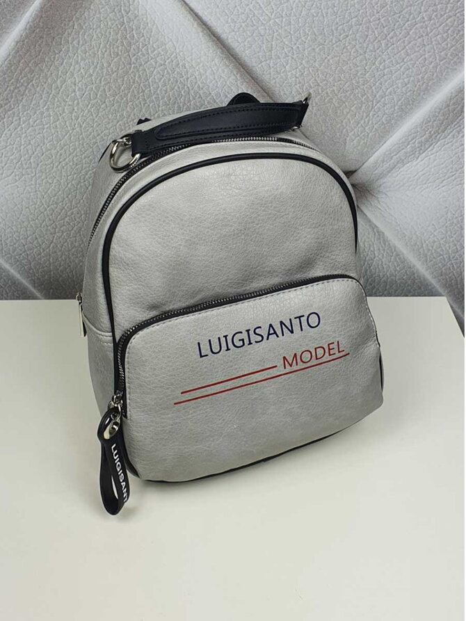 Dámský batoh LUIGISANTO šedý