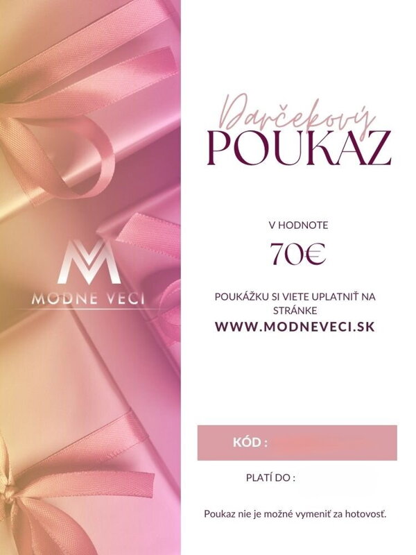 Bon podarunkowy modnerzeczy.pl