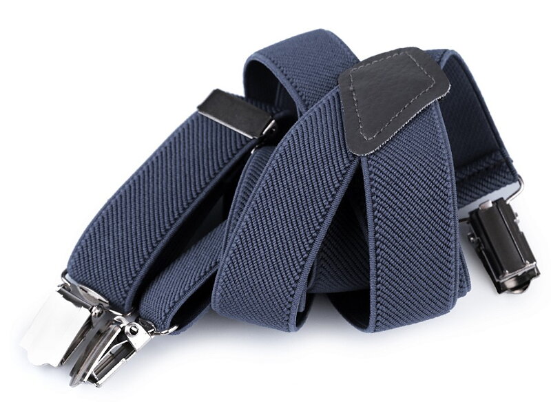 Dětské kšandy modrý jeans 650263 Dětské kšandy modrý jeans 650263