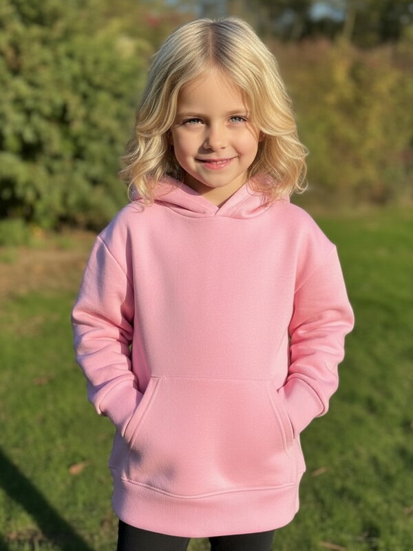 Dievčenská ružová mikina VSB KIDS 