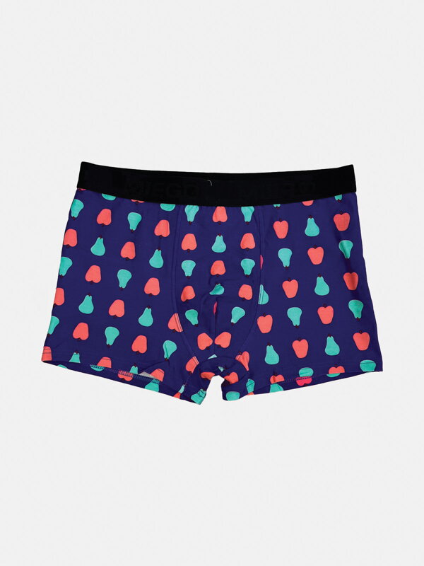 Pánské boxerky se vzorem fialové Pánské boxerky se vzorem fialové