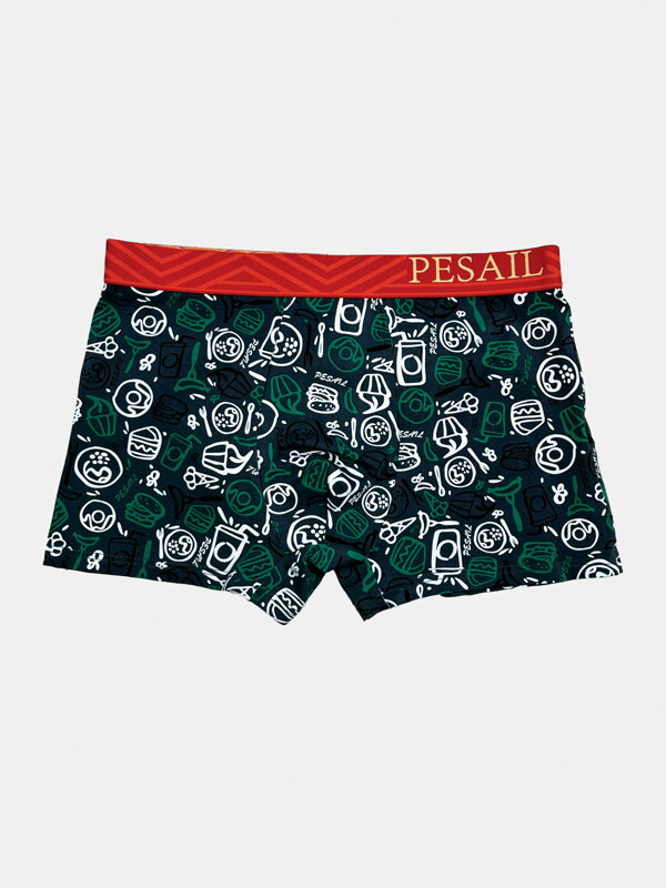 Pánské pohodlné boxerky s motivem jídla