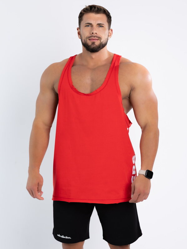 Pánské sportovní tílko VSB FIT červené Pánské sportovní tílko VSB FIT červené