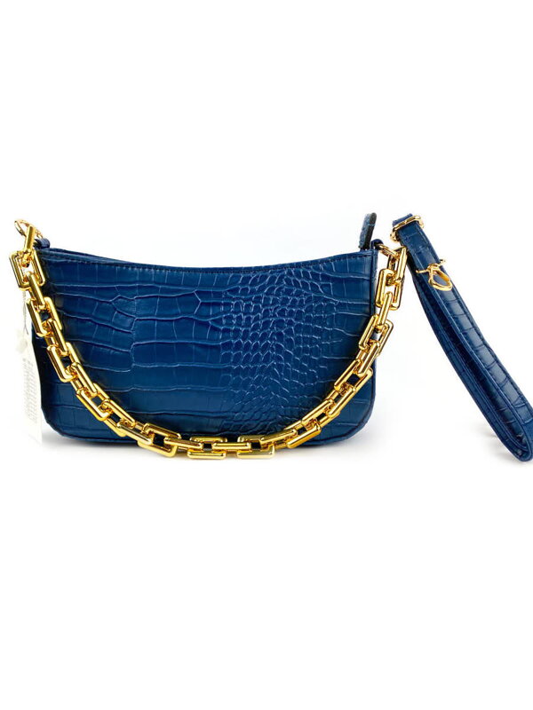 Elegantní modrá kabelka