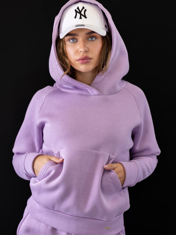 Dámská zateplená mikina VSB lila