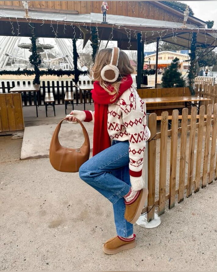 Jak kombinovat vánoční svetry?