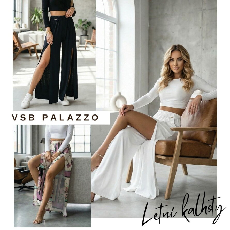 Palazzo kalhoty: Styl, který spojuje eleganci a maximální pohodlí