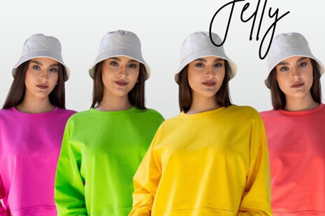 Mikiny JELLY: Barevný hit, který oživí tvůj šatník