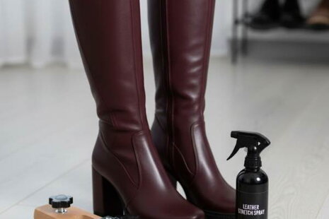 Jak roztáhnout kožené kozačky bez poškození materiálu